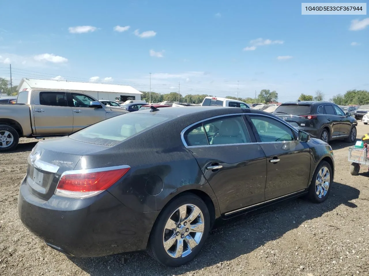 1G4GD5E33CF367944 2012 Buick Lacrosse Premium