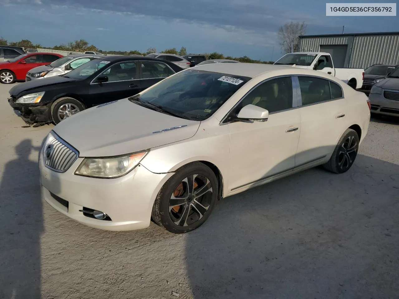 2012 Buick Lacrosse Premium VIN: 1G4GD5E36CF356792 Lot: 72127124