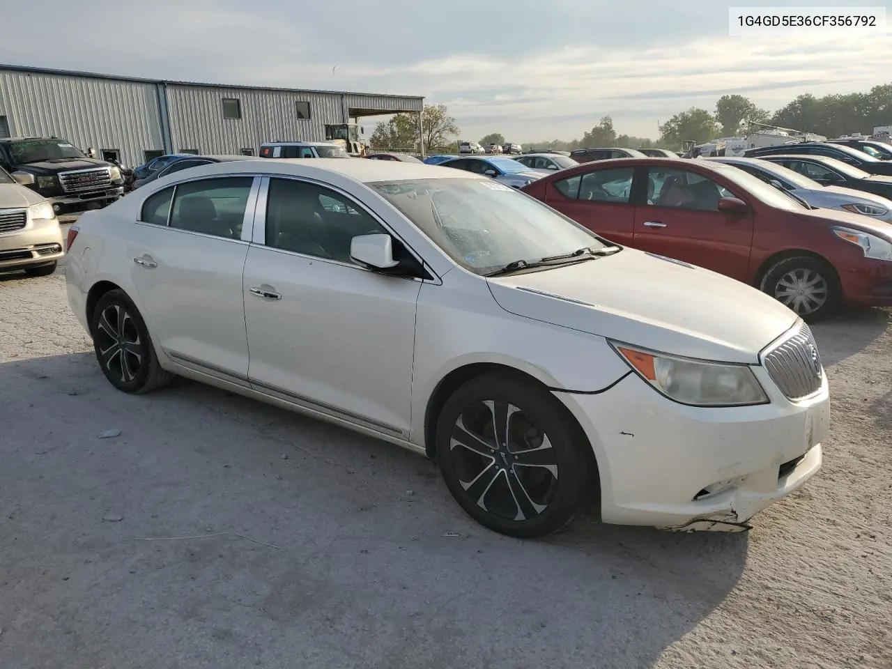 2012 Buick Lacrosse Premium VIN: 1G4GD5E36CF356792 Lot: 72127124