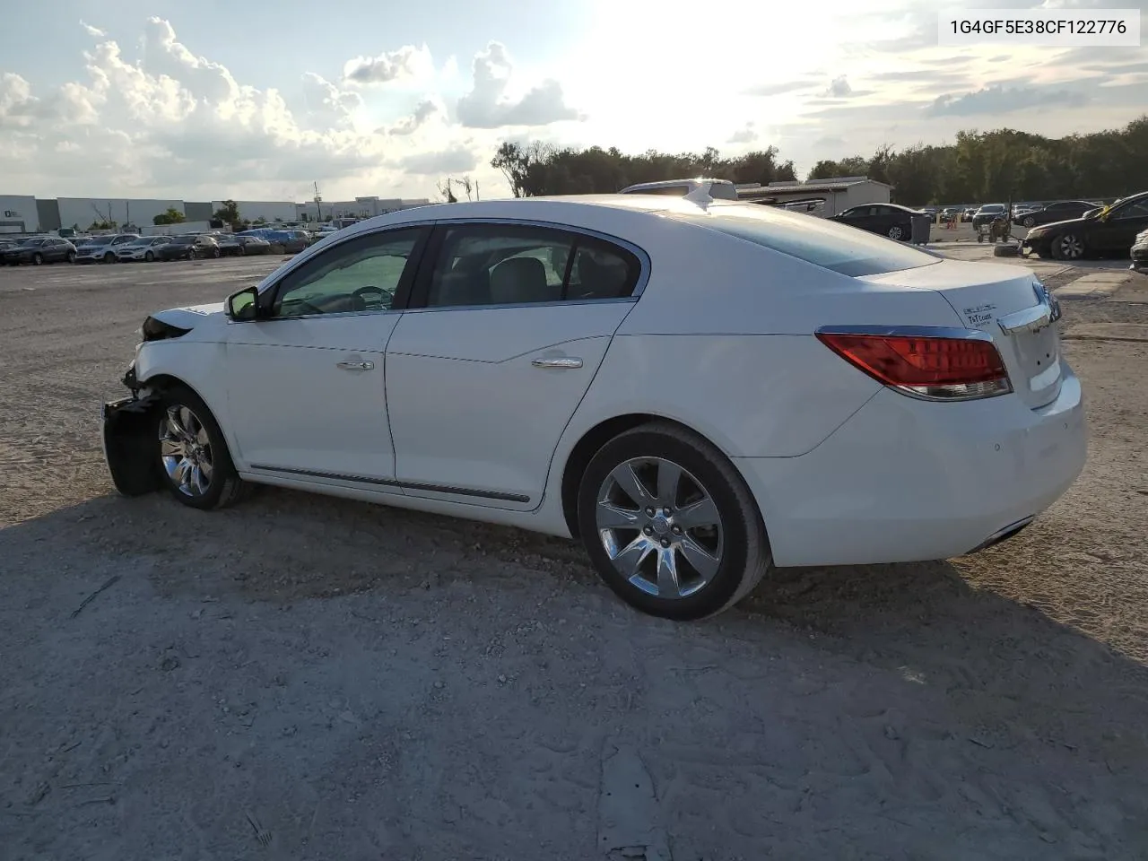 2012 Buick Lacrosse Premium VIN: 1G4GF5E38CF122776 Lot: 72377704