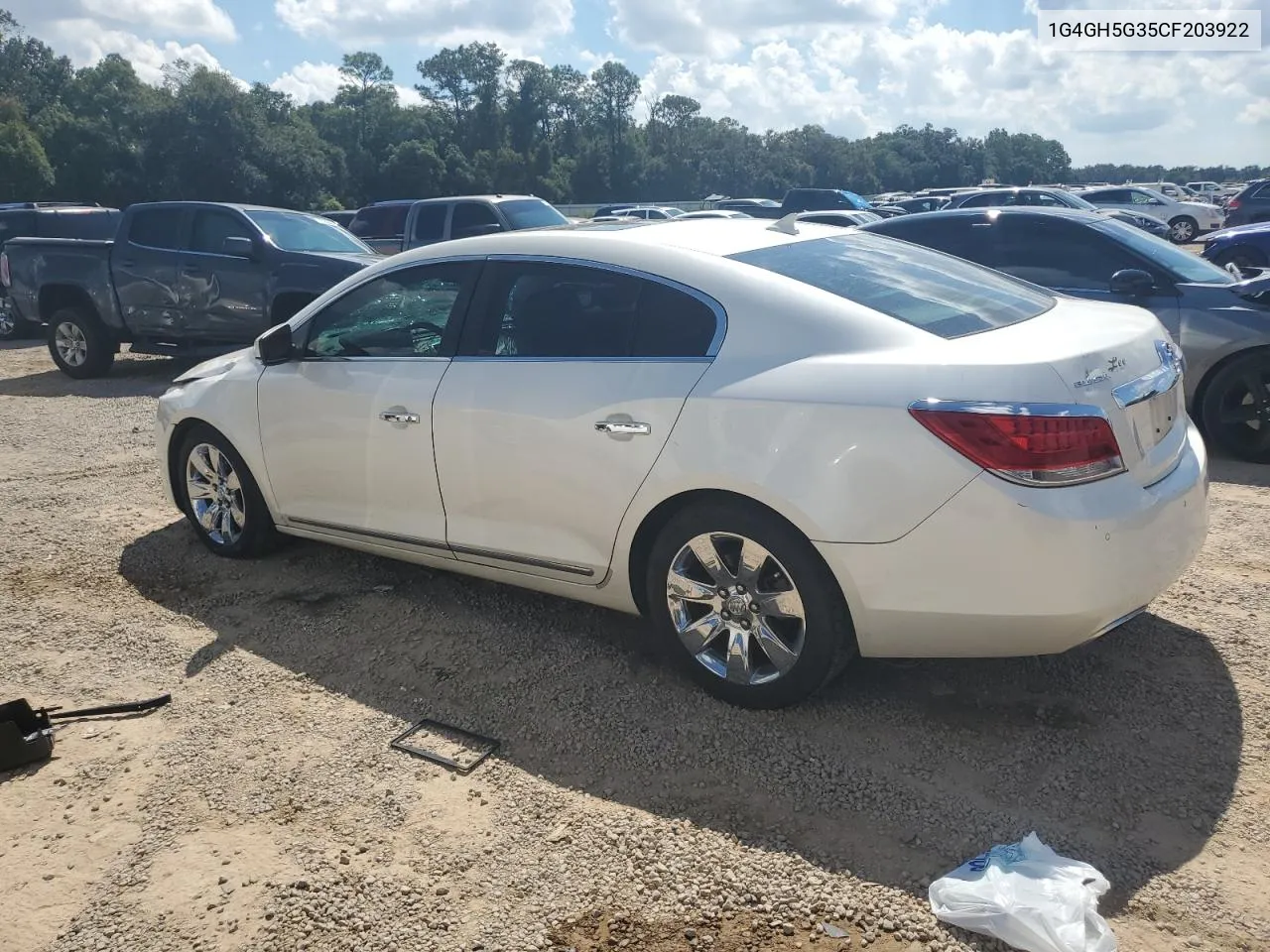 1G4GH5G35CF203922 2012 Buick Lacrosse Premium