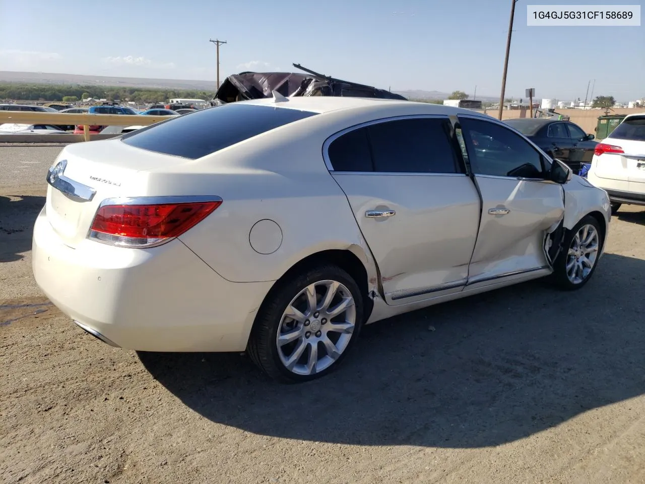 2012 Buick Lacrosse Touring VIN: 1G4GJ5G31CF158689 Lot: 73509574