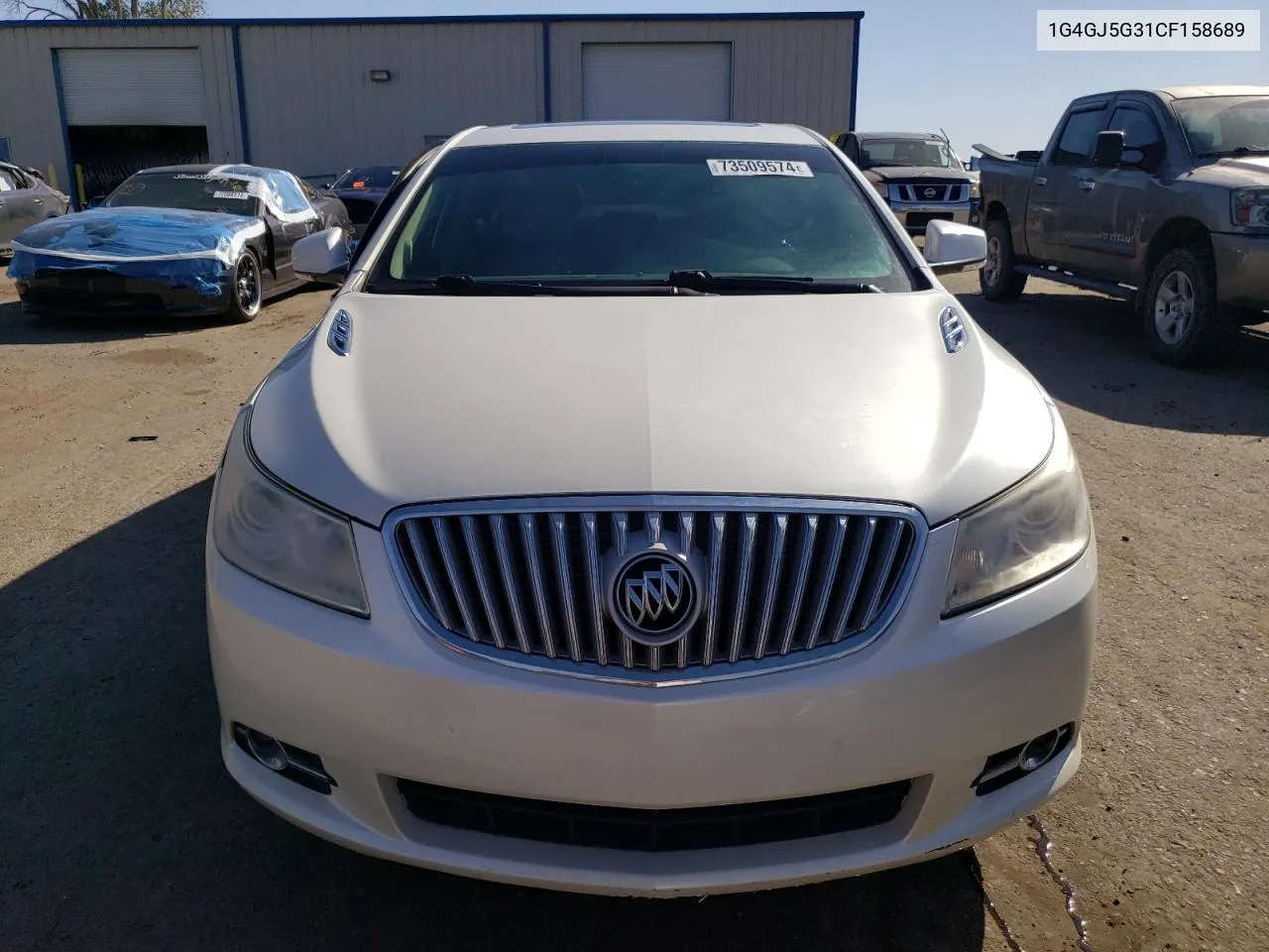 1G4GJ5G31CF158689 2012 Buick Lacrosse Touring