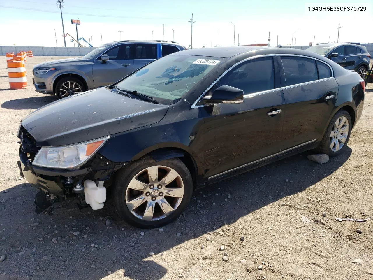 2012 Buick Lacrosse Premium VIN: 1G4GH5E38CF370729 Lot: 73580114