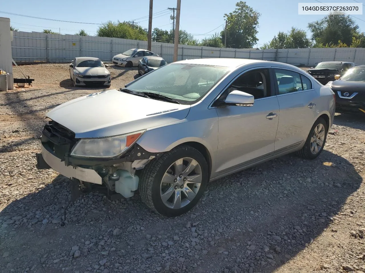 2012 Buick Lacrosse Premium VIN: 1G4GD5E37CF263070 Lot: 73602764