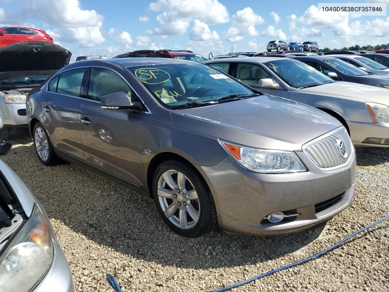 2012 Buick Lacrosse Premium VIN: 1G4GD5E38CF357846 Lot: 73963164