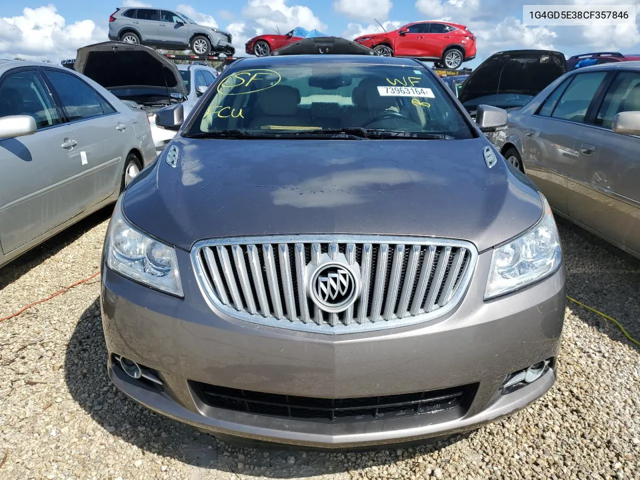 2012 Buick Lacrosse Premium VIN: 1G4GD5E38CF357846 Lot: 73963164