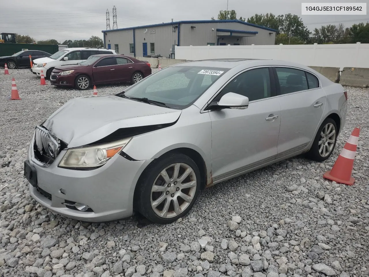 1G4GJ5E31CF189542 2012 Buick Lacrosse Touring