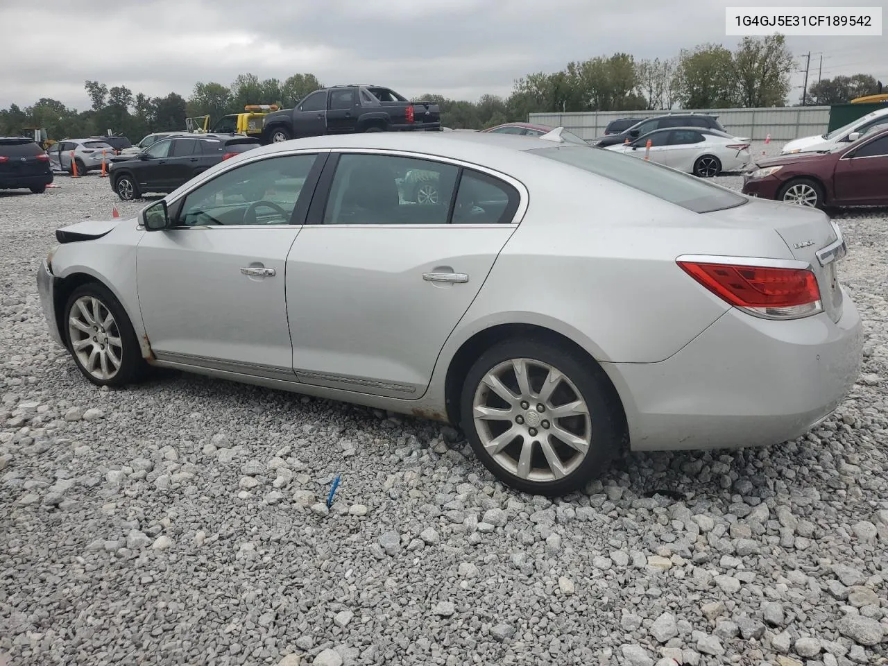 2012 Buick Lacrosse Touring VIN: 1G4GJ5E31CF189542 Lot: 73973394