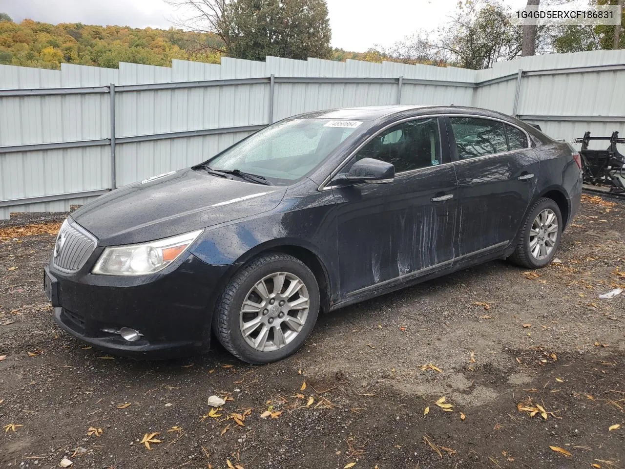 2012 Buick Lacrosse Premium VIN: 1G4GD5ERXCF186831 Lot: 74850864