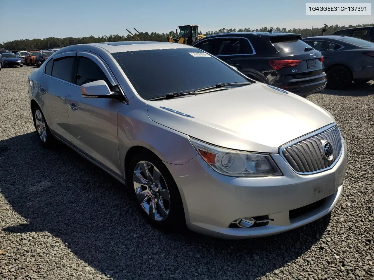 2012 Buick Lacrosse Premium VIN: 1G4GG5E31CF137391 Lot: 76190304