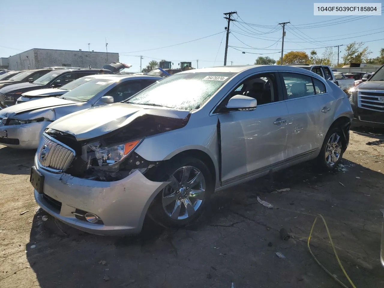 2012 Buick Lacrosse Premium VIN: 1G4GF5G39CF185804 Lot: 76475374