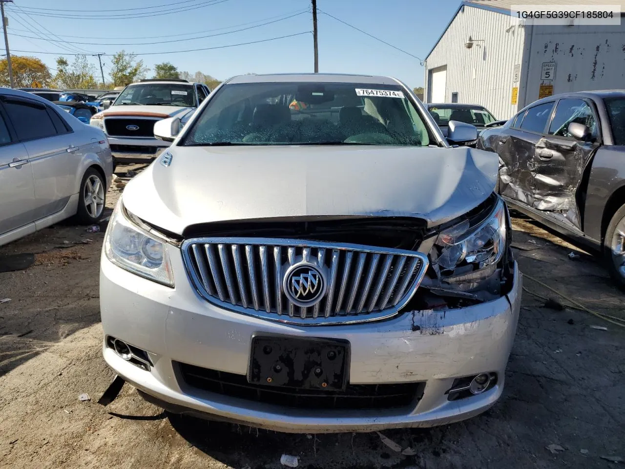 2012 Buick Lacrosse Premium VIN: 1G4GF5G39CF185804 Lot: 76475374