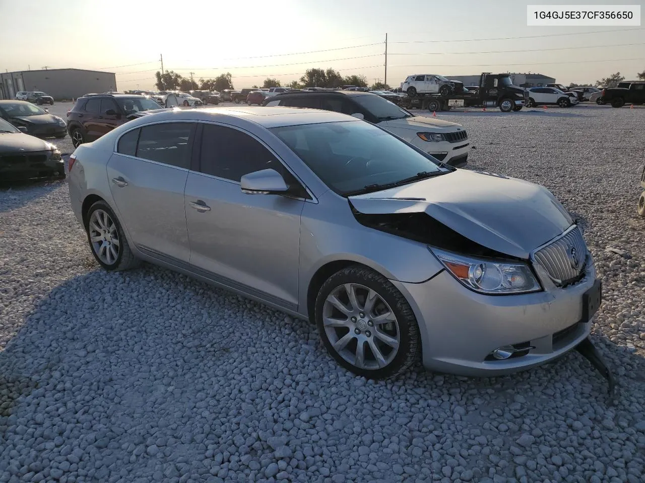 2012 Buick Lacrosse Touring VIN: 1G4GJ5E37CF356650 Lot: 76476574