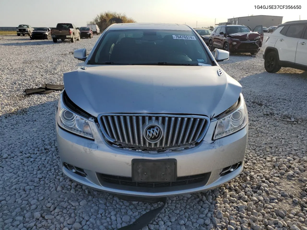 2012 Buick Lacrosse Touring VIN: 1G4GJ5E37CF356650 Lot: 76476574