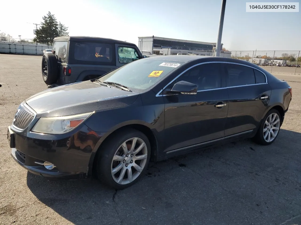 2012 Buick Lacrosse Touring VIN: 1G4GJ5E30CF178242 Lot: 78325614