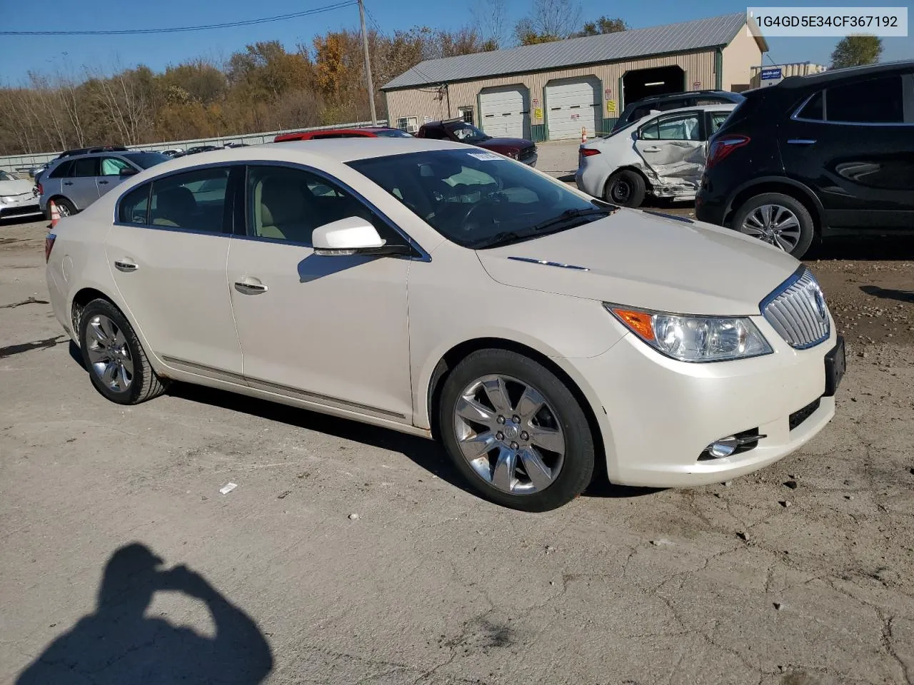 2012 Buick Lacrosse Premium VIN: 1G4GD5E34CF367192 Lot: 78757884