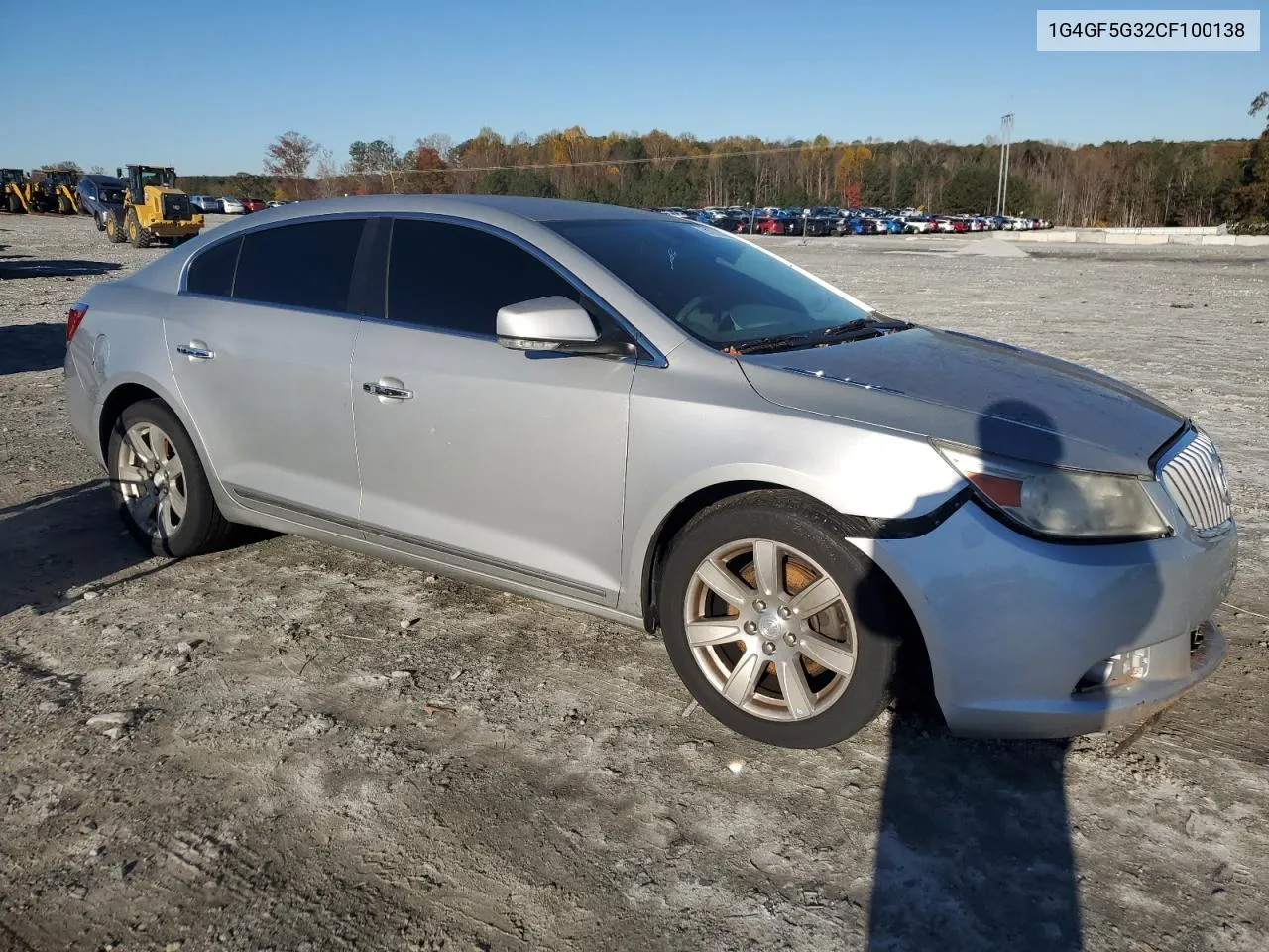 2012 Buick Lacrosse Premium VIN: 1G4GF5G32CF100138 Lot: 81910864