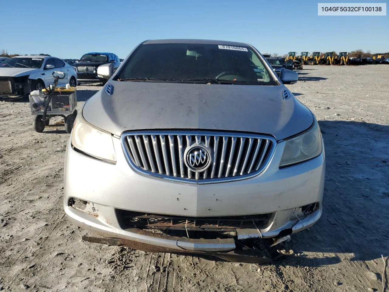 2012 Buick Lacrosse Premium VIN: 1G4GF5G32CF100138 Lot: 81910864