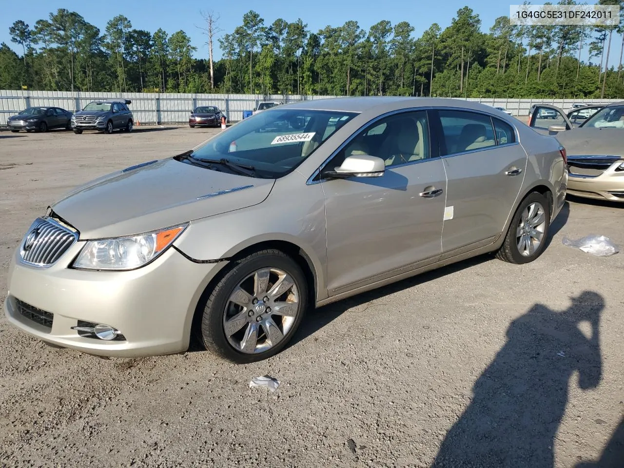 2013 Buick Lacrosse VIN: 1G4GC5E31DF242011 Lot: 68935544