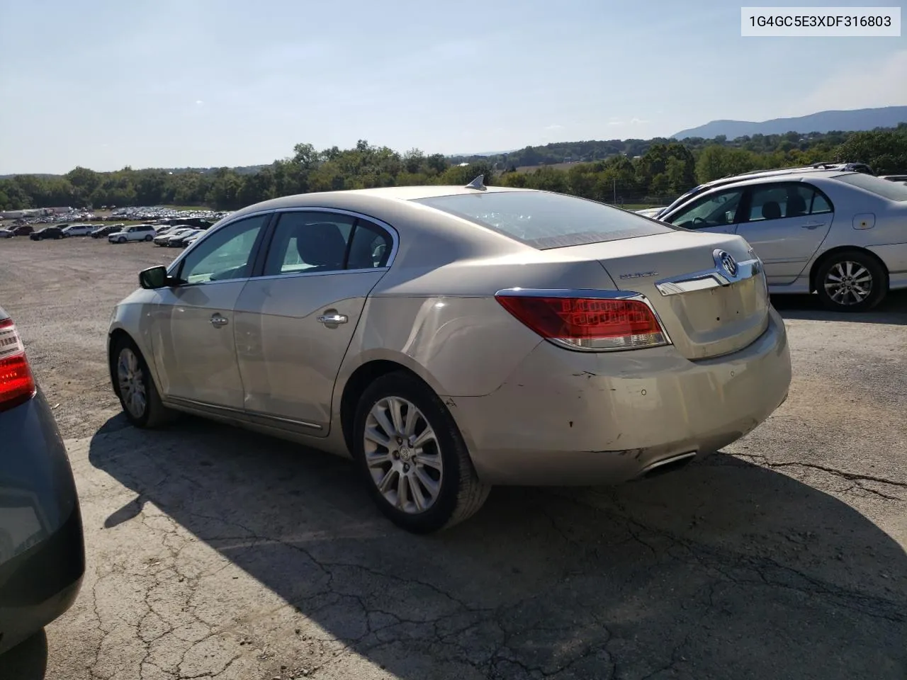 2013 Buick Lacrosse VIN: 1G4GC5E3XDF316803 Lot: 70300014