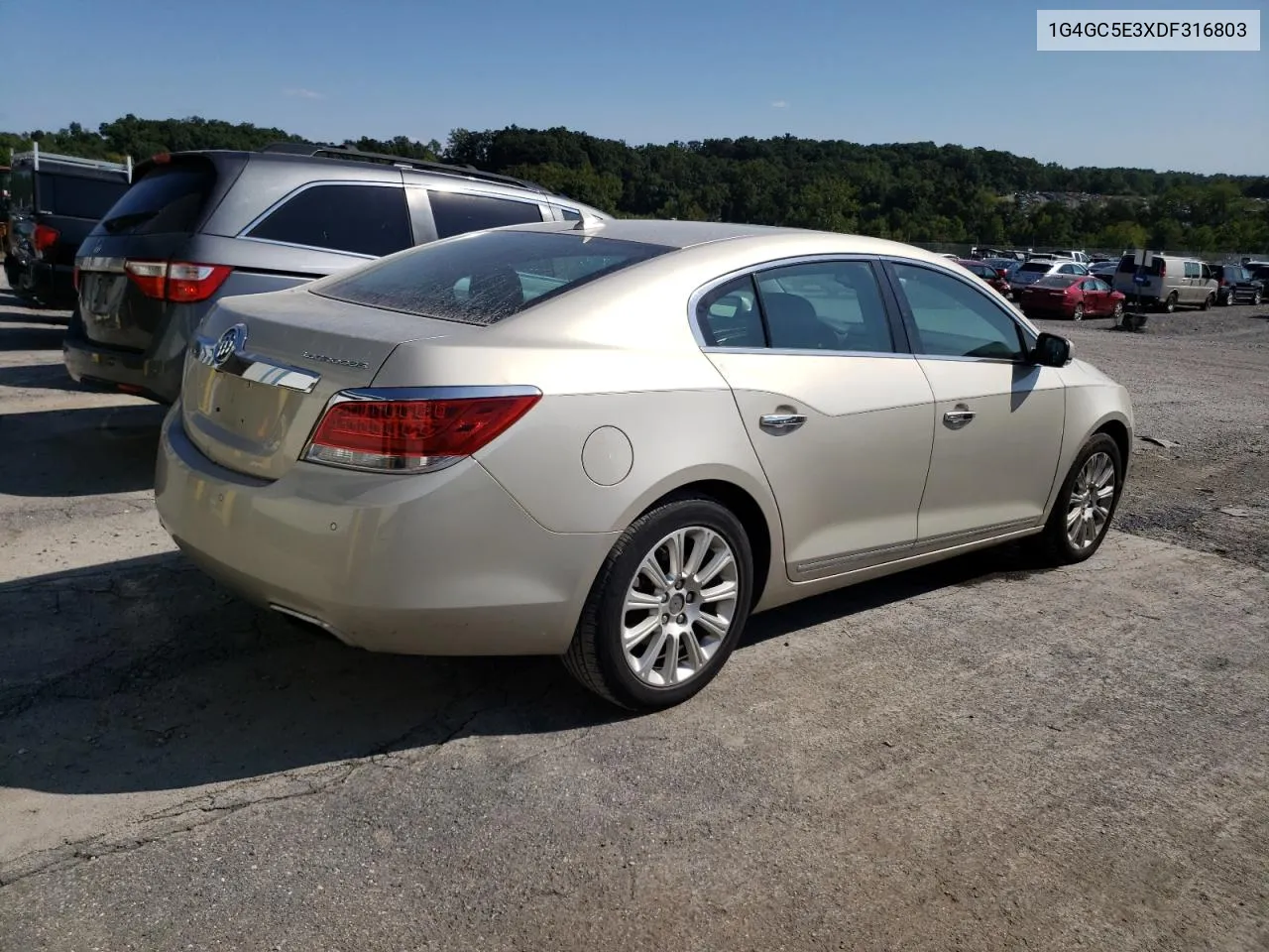 2013 Buick Lacrosse VIN: 1G4GC5E3XDF316803 Lot: 70300014