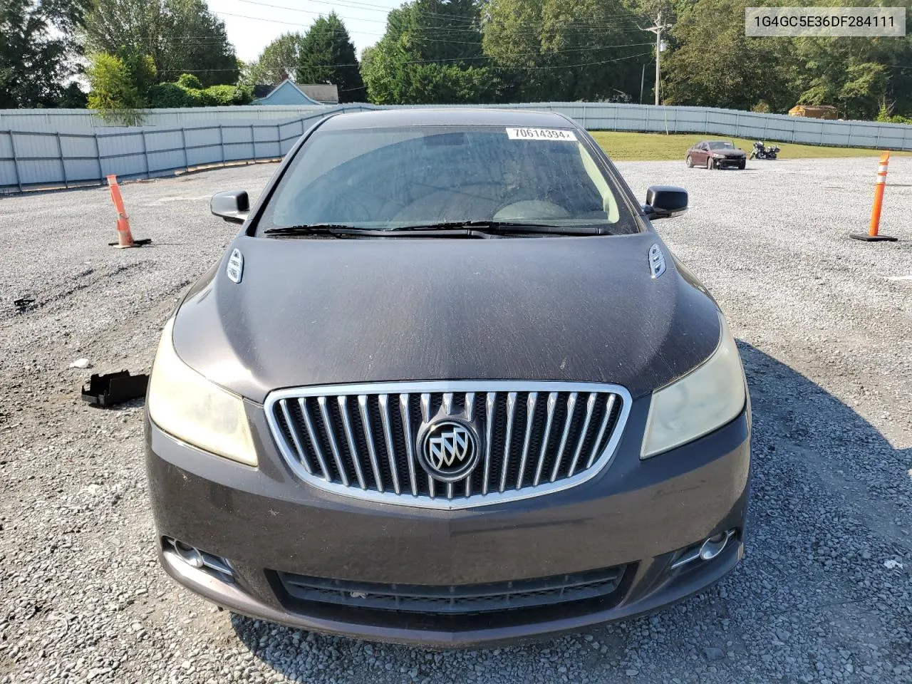 2013 Buick Lacrosse VIN: 1G4GC5E36DF284111 Lot: 70614394