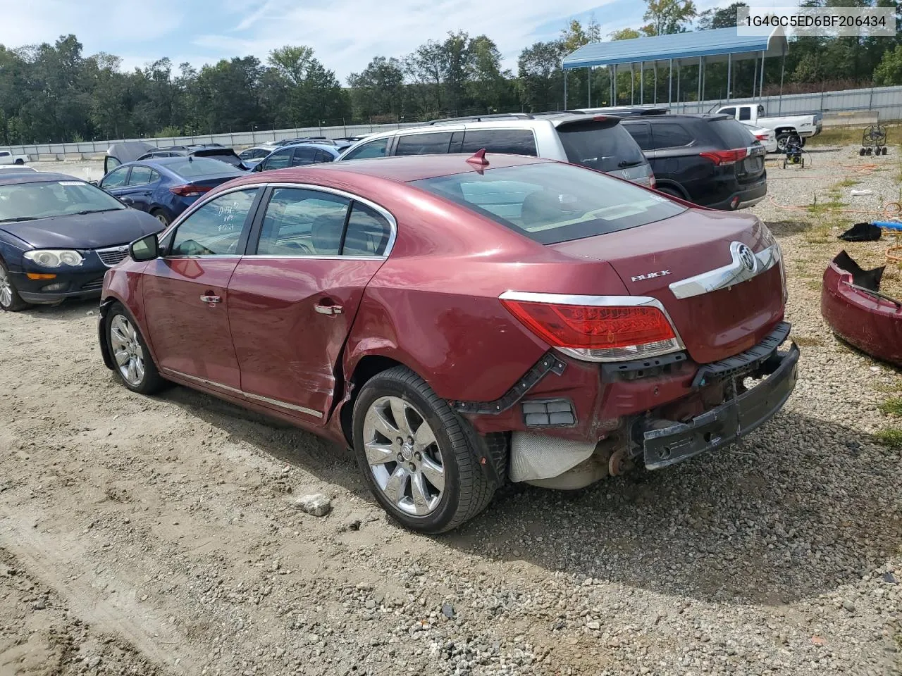 1G4GC5ED6BF206434 2013 Buick Lacrosse Cxl