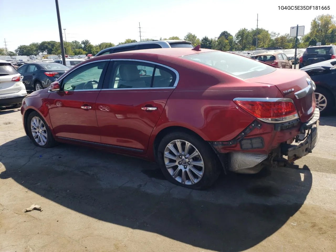 2013 Buick Lacrosse VIN: 1G4GC5E35DF181665 Lot: 72130144