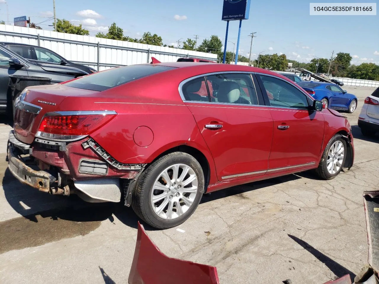 1G4GC5E35DF181665 2013 Buick Lacrosse