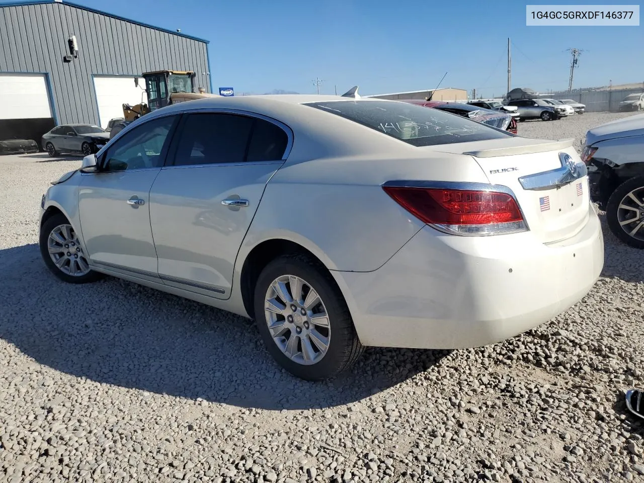 2013 Buick Lacrosse VIN: 1G4GC5GRXDF146377 Lot: 72792314