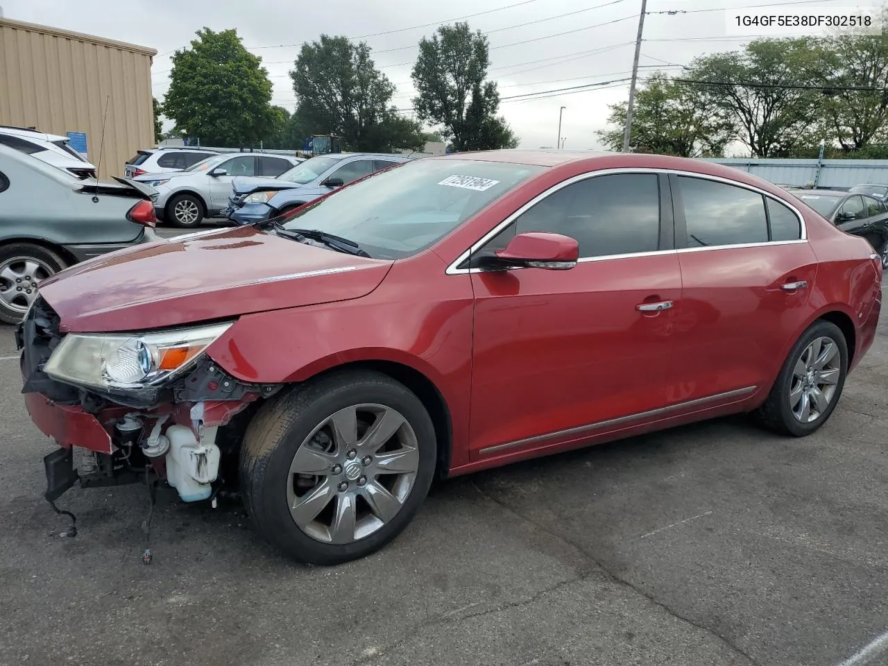 2013 Buick Lacrosse Premium VIN: 1G4GF5E38DF302518 Lot: 72931964