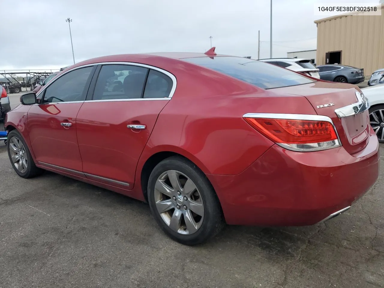 1G4GF5E38DF302518 2013 Buick Lacrosse Premium