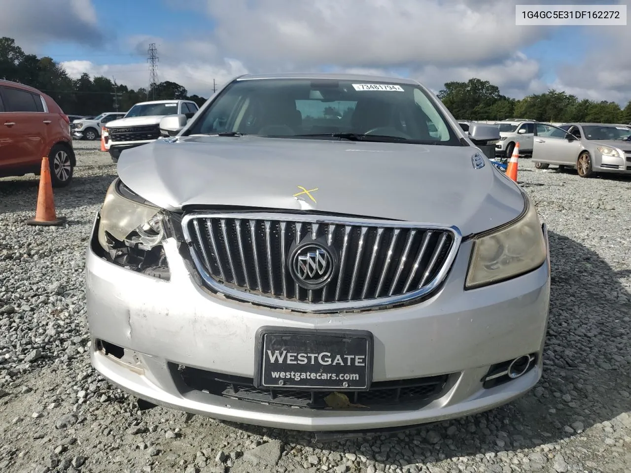 2013 Buick Lacrosse VIN: 1G4GC5E31DF162272 Lot: 73481794