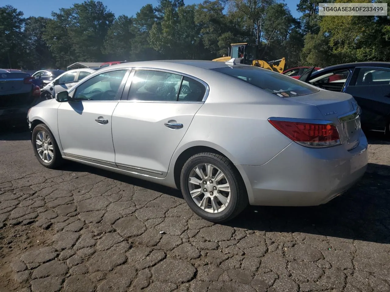 2013 Buick Lacrosse VIN: 1G4GA5E34DF233499 Lot: 73984464