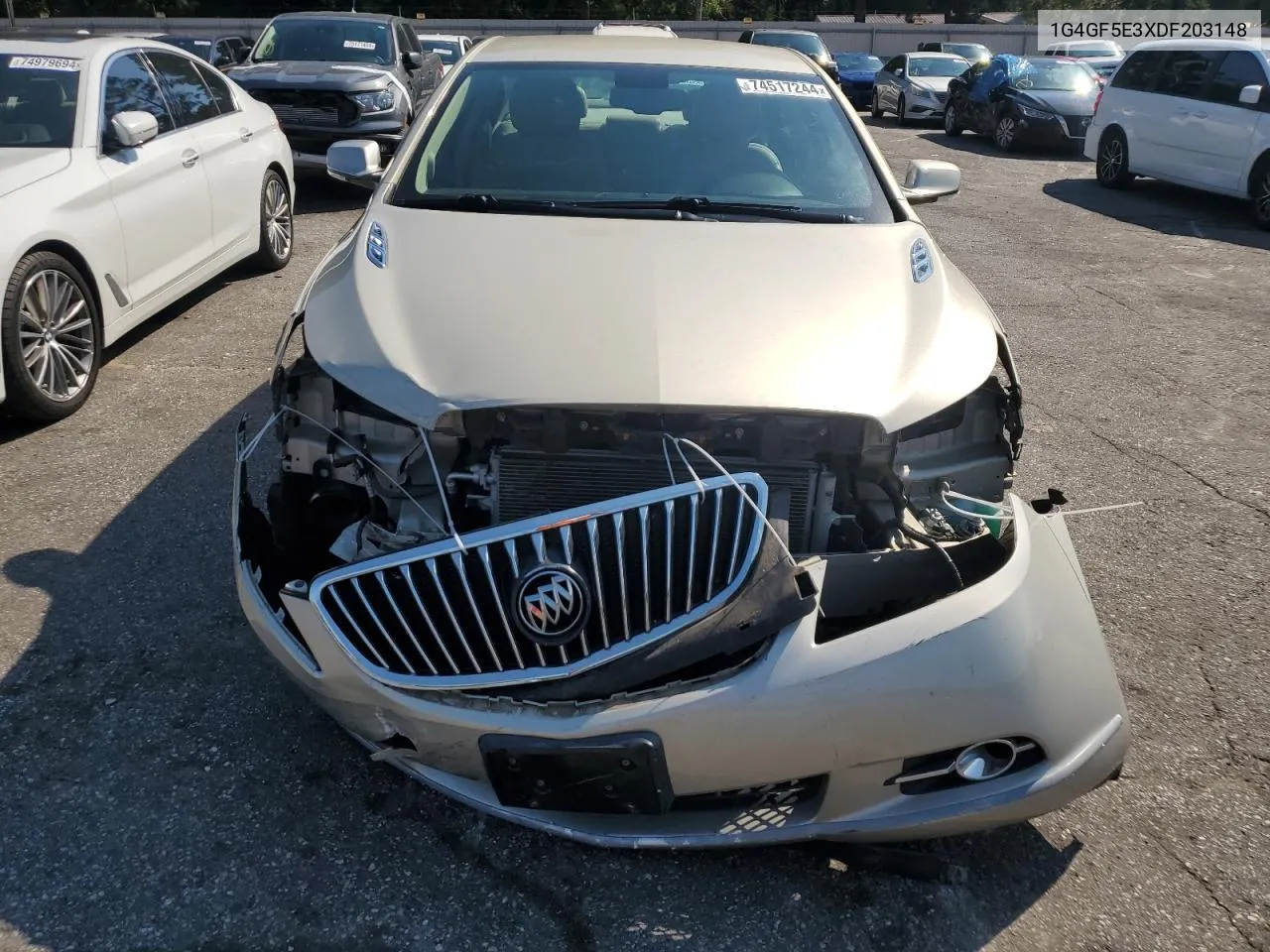 2013 Buick Lacrosse Premium VIN: 1G4GF5E3XDF203148 Lot: 74517244