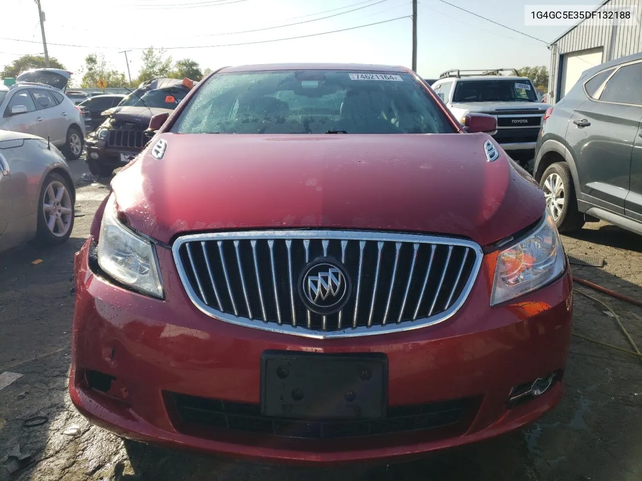 2013 Buick Lacrosse VIN: 1G4GC5E35DF132188 Lot: 74621164