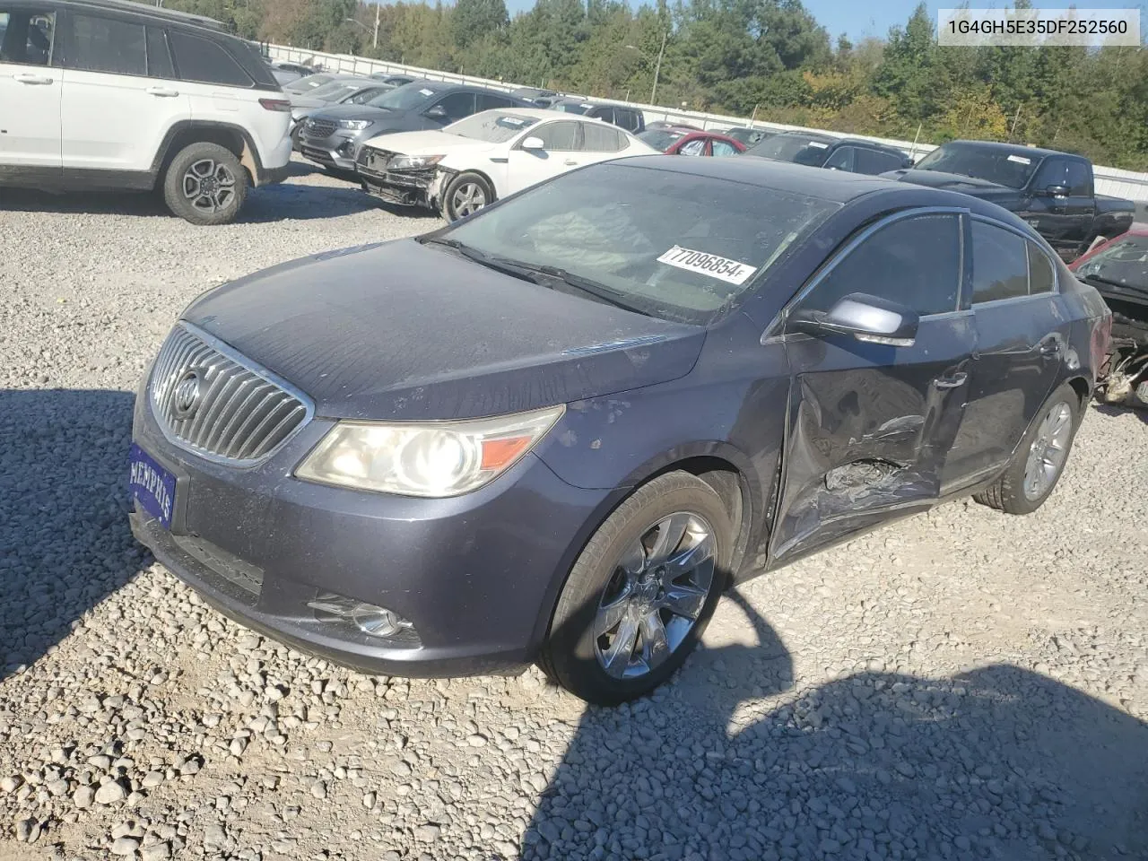 2013 Buick Lacrosse Premium VIN: 1G4GH5E35DF252560 Lot: 77096854