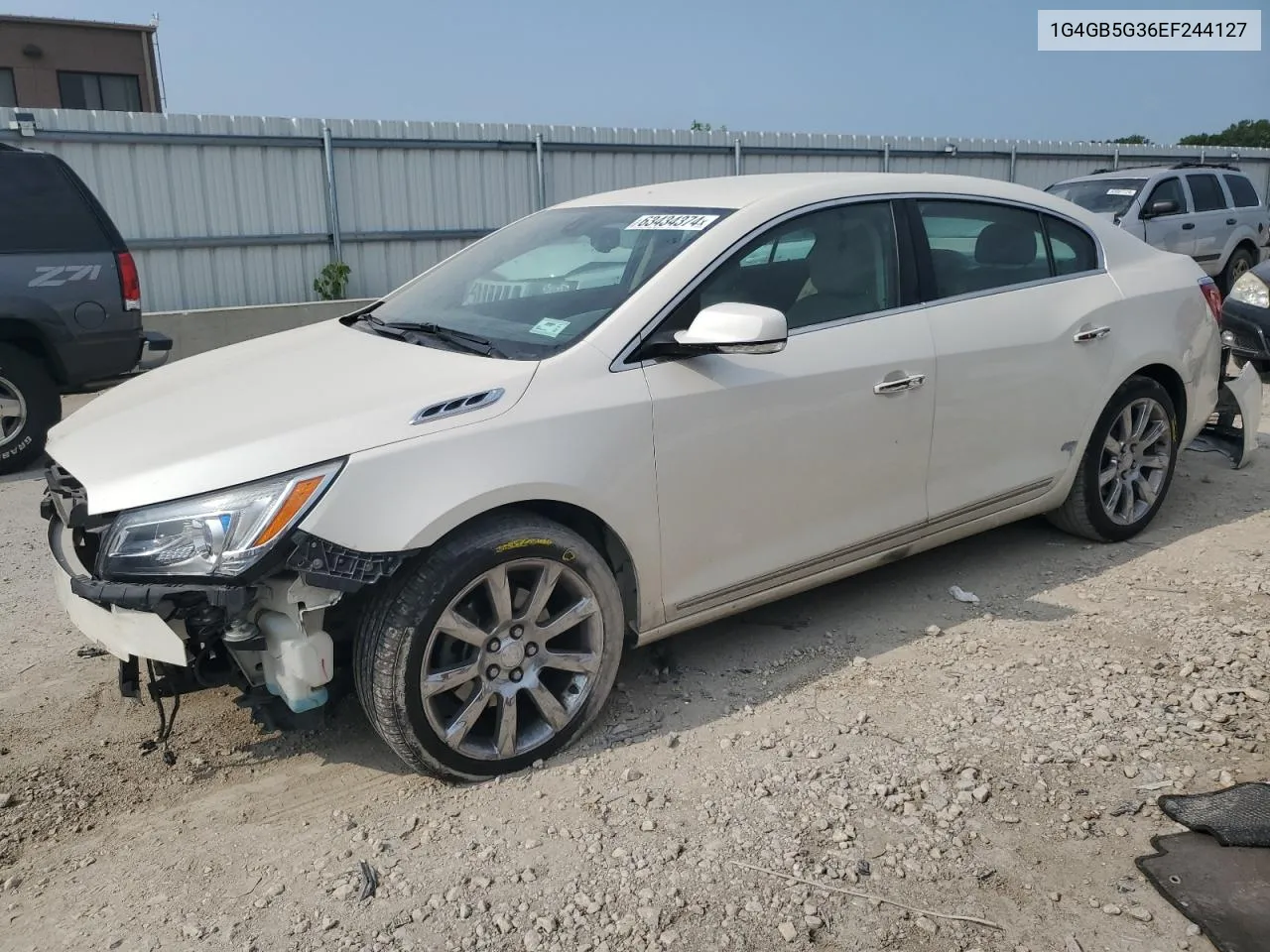 2014 Buick Lacrosse VIN: 1G4GB5G36EF244127 Lot: 63434374