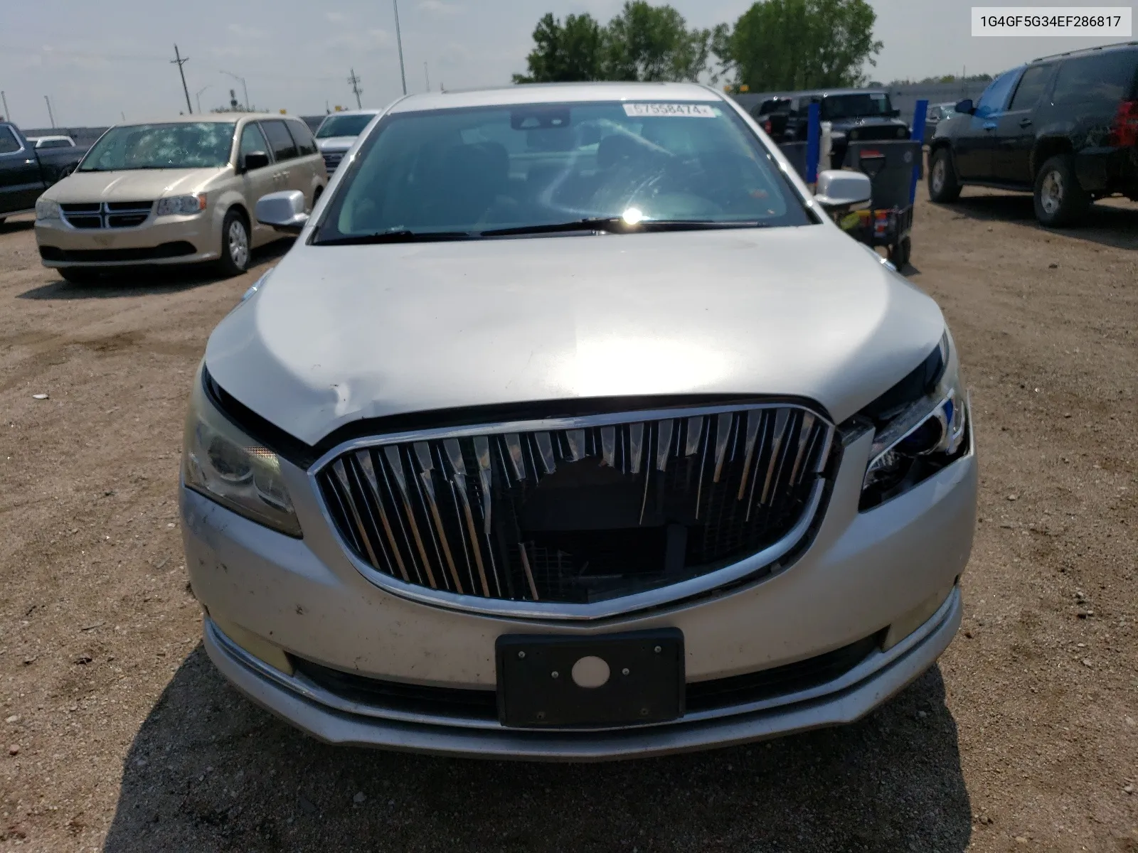 2014 Buick Lacrosse Touring VIN: 1G4GF5G34EF286817 Lot: 67558474