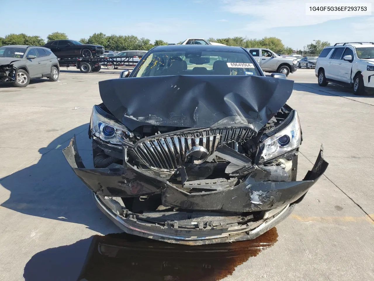 2014 Buick Lacrosse Touring VIN: 1G4GF5G36EF293753 Lot: 69649964