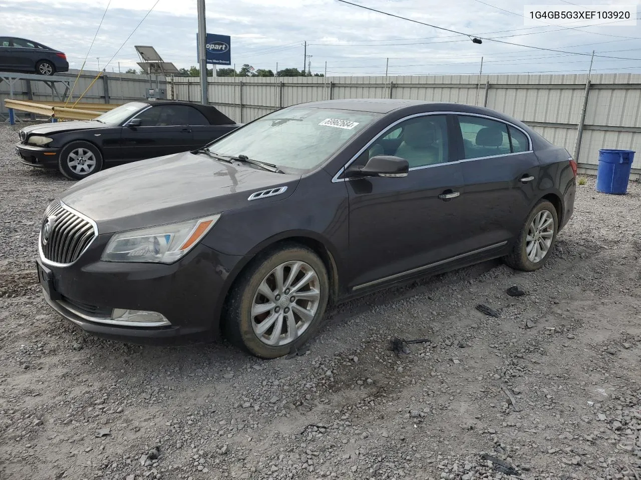 2014 Buick Lacrosse VIN: 1G4GB5G3XEF103920 Lot: 69962684