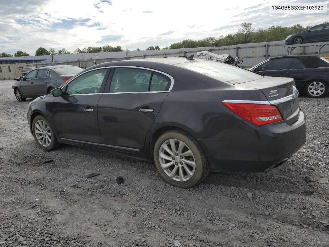 2014 Buick Lacrosse VIN: 1G4GB5G3XEF103920 Lot: 69962684