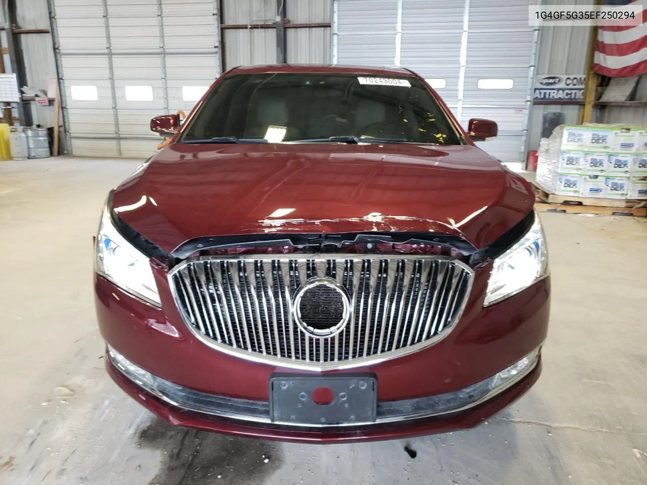 2014 Buick Lacrosse Touring VIN: 1G4GF5G35EF250294 Lot: 70243004