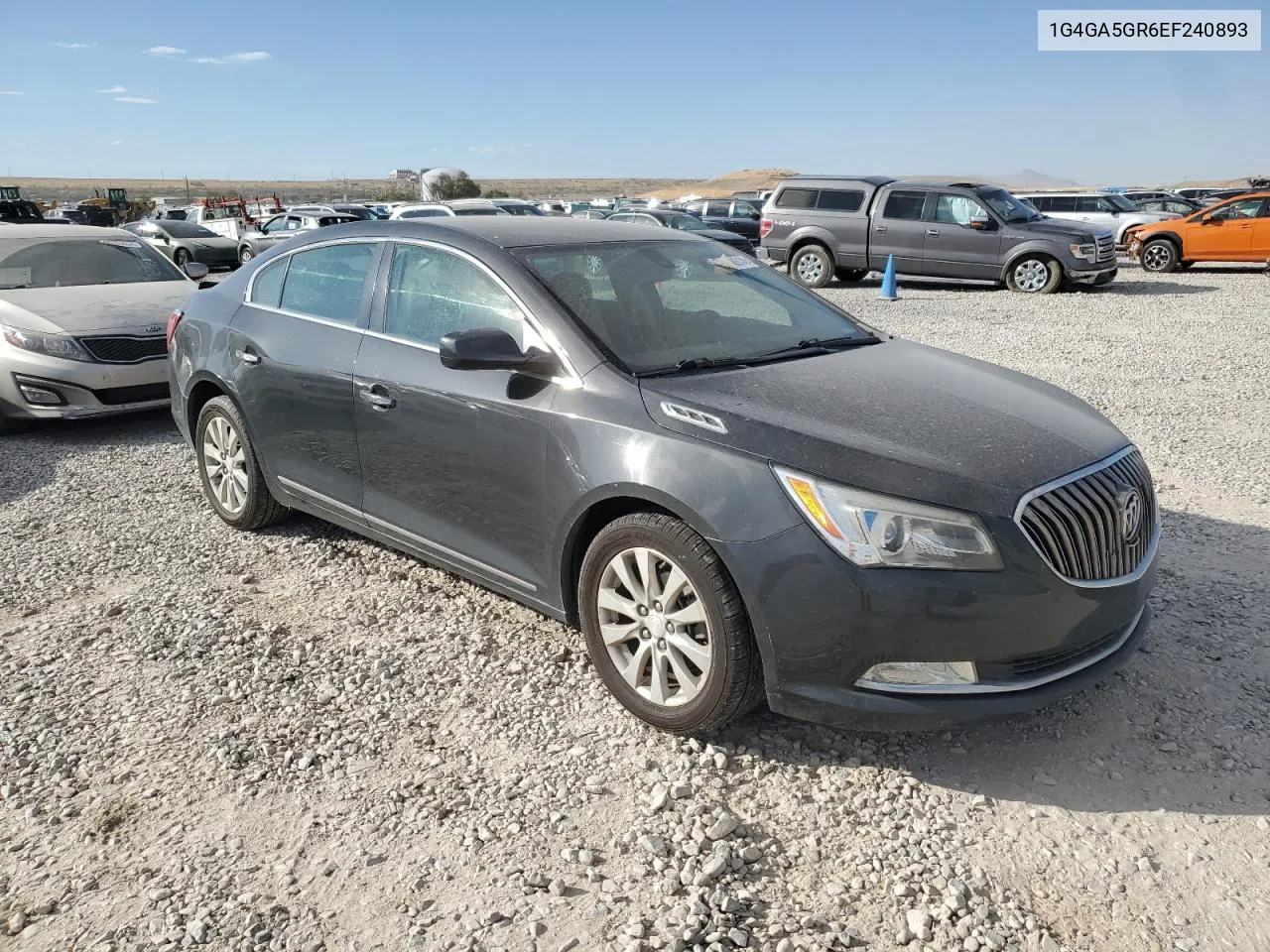 2014 Buick Lacrosse VIN: 1G4GA5GR6EF240893 Lot: 74040614