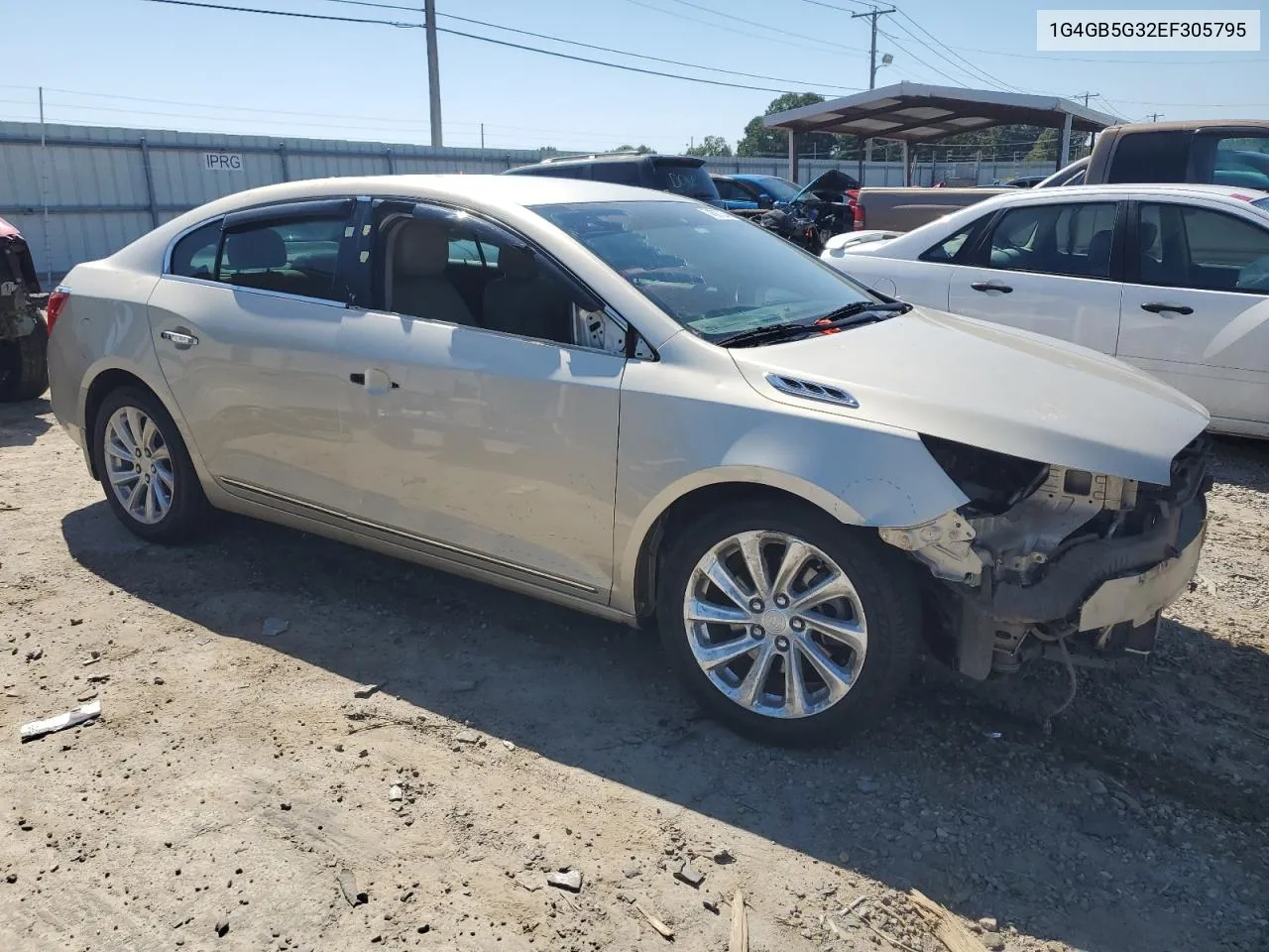 2014 Buick Lacrosse VIN: 1G4GB5G32EF305795 Lot: 74507334