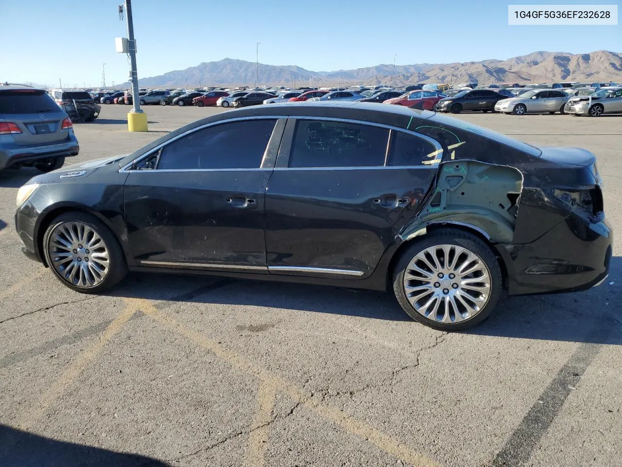 2014 Buick Lacrosse Touring VIN: 1G4GF5G36EF232628 Lot: 75314454