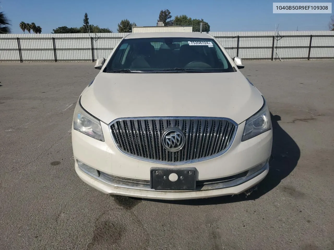 2014 Buick Lacrosse VIN: 1G4GB5GR9EF109308 Lot: 75358724