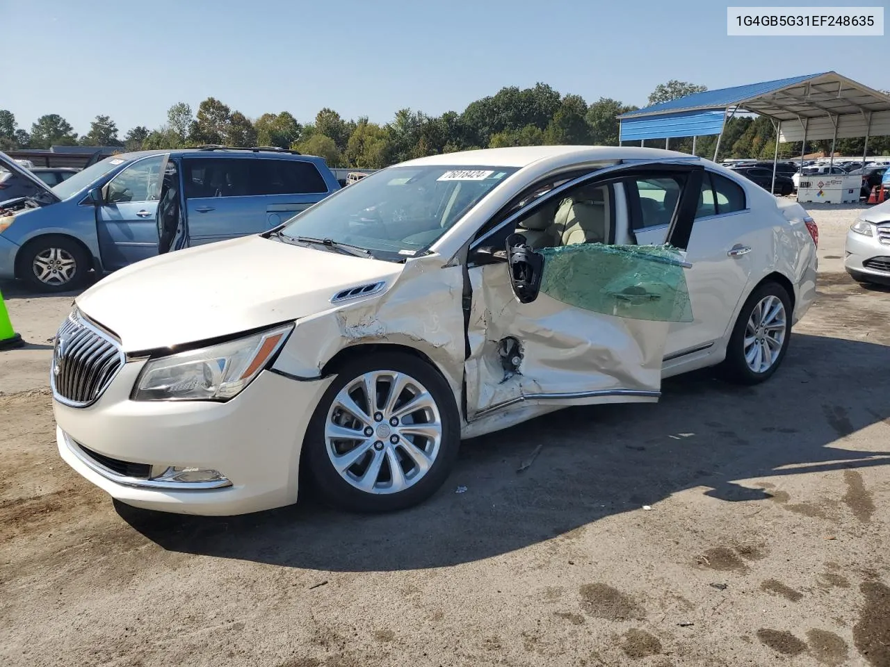 2014 Buick Lacrosse VIN: 1G4GB5G31EF248635 Lot: 76018424