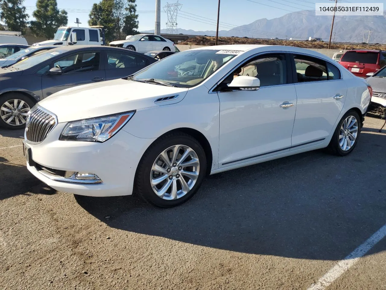 2014 Buick Lacrosse VIN: 1G4GB5G31EF112439 Lot: 77381934